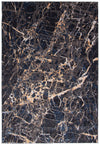 Black Marble Area Rug - 8'0\" x 10'0\"