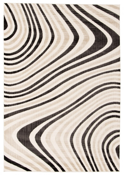 Nikkos Taupe 6'7" x 9'6" Area Rug