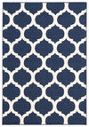 Sophie Ivory-Navy Area Rug - 4'7\" x 6'7\"
