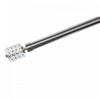 25/28mm Drape Pole Set Imperial - Nickel