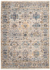 Bolivar Yalameh Blue-Ivory Area Rug - 5'3\" x 7'6\"