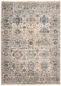 Bolivar Yalameh Blue-Ivory Area Rug - 5'3