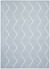 Neisha Abstract Light Blue Rug 6'7\" X 9'6\" Area Rug
