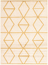 Anandi Ivory-Gold Area Rug - 3'11\" x 5'7\"
