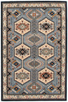 Enola Grey-Ivory Area Rug - 7'10\" x 10'2\"
