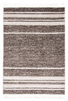 Vera Earth Taupe/Black Area Rug - 7'10\" x 10'5\"