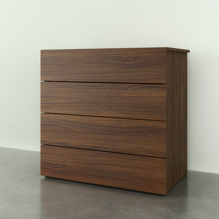 Nordika 4-Drawer Chest - Walnut
