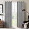 Berks 54\" x 84\" Blackout Grommet Panel (Set of 2) - Grey
