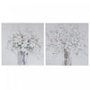 Hand Painted Canvas Wall Art Fresh Bouquet 24 x 24 - Set of 2 Wall Decor