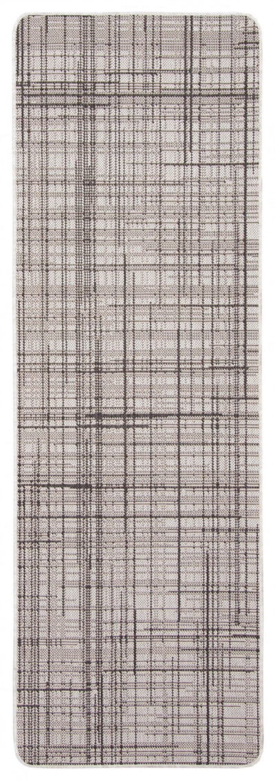 Panthea Grey Area Rug - 2'2" X 6'7"