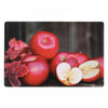 Plastic Placemat Fresh Apples - Set of 12