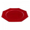 Charger Plate Octagon Red 13\" - Set of 6 Dinnerware