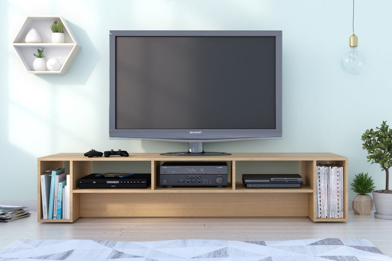 Nordika 72\" TV Stand - Natural Maple