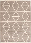 Anandi Grey-Ivory Area Rug - 7'10\" x 10'2\"