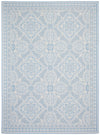 Neisha Traditional Light Blue Rug 6'7\" X 9'6\" Area Rug