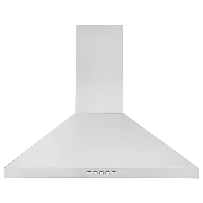 Ancona 30\" Convertible Wall-Mounted Pyramid Range Hood - AN-1136