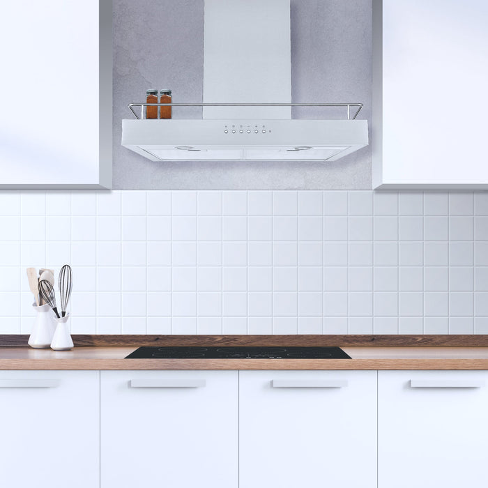 Ancona 30\" Convertible Wall-Mounted Range Hood - AN-1568