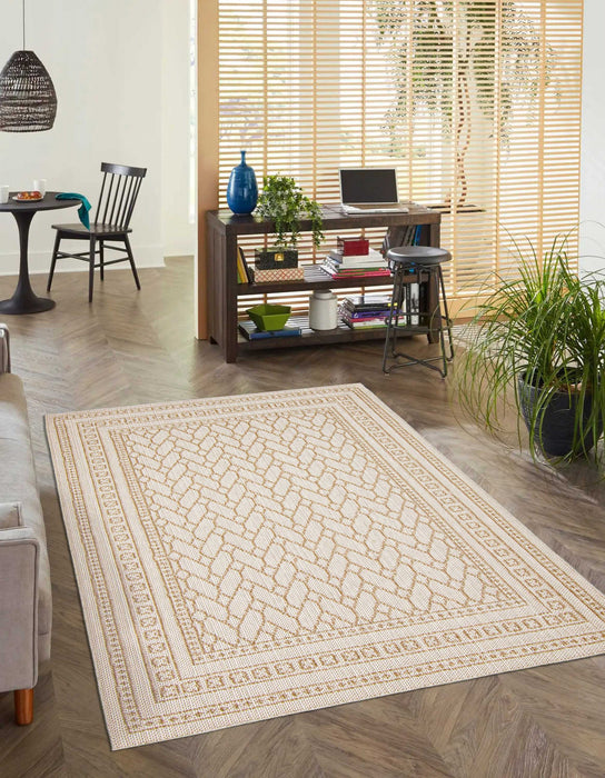 Thandazile Taupe Area Rug - 8'0\" x 10'0\"