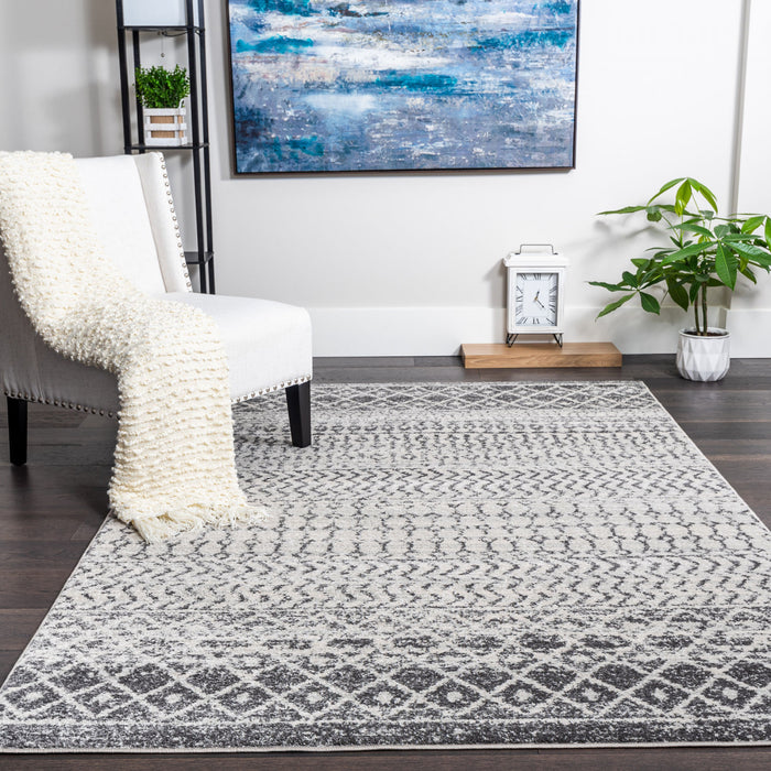 Roma Safi Grey 5x8 Area Rug
