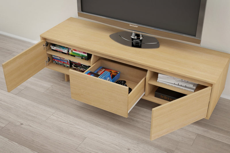 Nordika 60\" TV Stand - Natural Maple