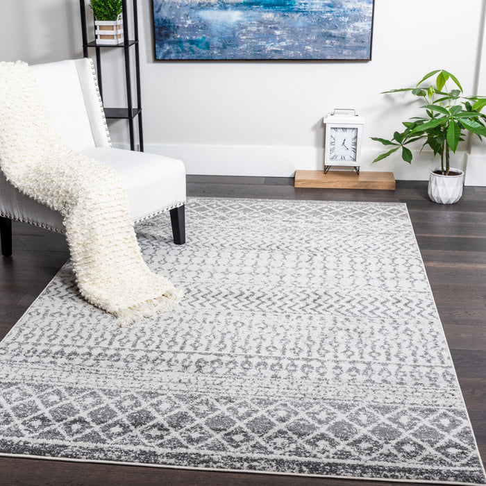 Roma Safi Grey 5x8 Area Rug