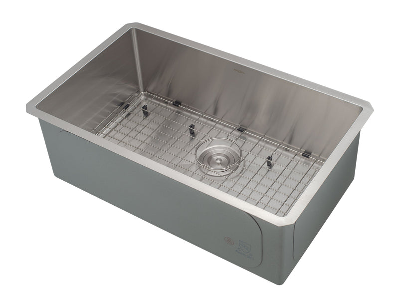 Ancona Prestige Series 30\" Undermount Kitchen Sink - AN-3309