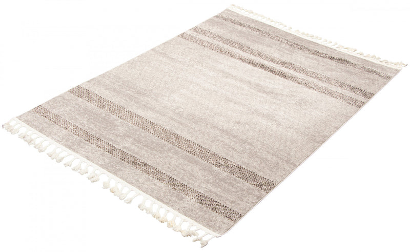 Vera Coastal Grey/Ivory Area Rug - 7'10\" x 10'5\"