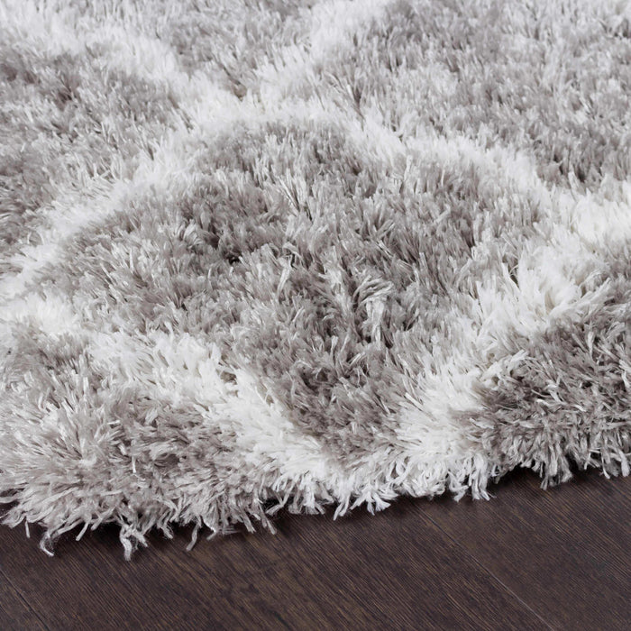 Ker Grey Lat 4x6 Area Rug