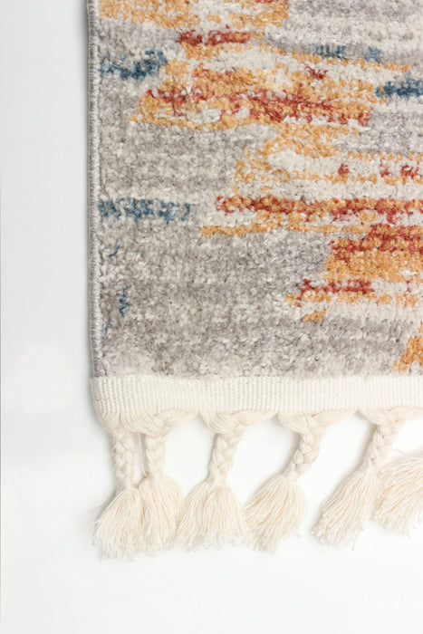 Vera Sun Ivory/Blue Area Rug - 7'10\" x 10'5\"