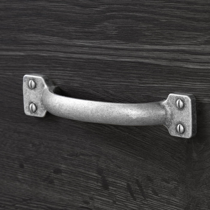 Tassio 1-Drawer Nightstand - Grey Oak