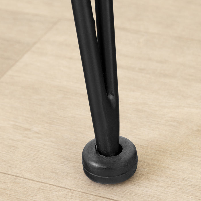 Balka Standard Rattan and Black Counter Bar Stool - Set of 2