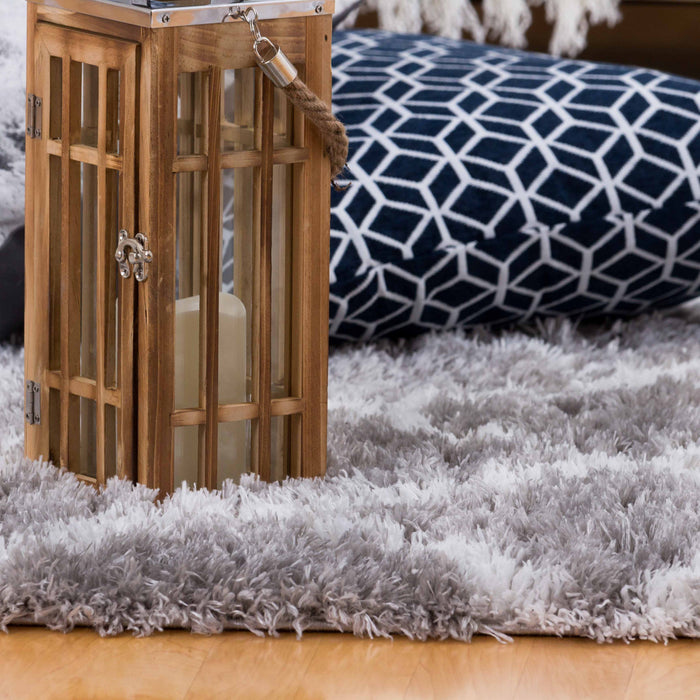 Ker Grey Lat 4x6 Area Rug