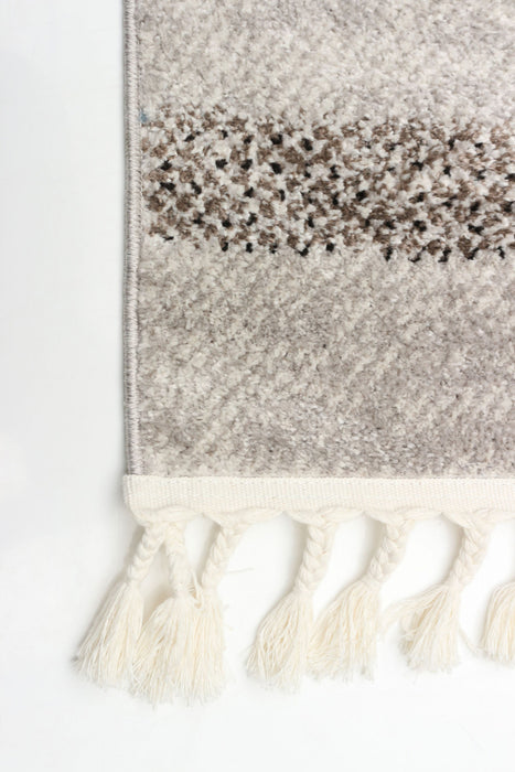 Vera Coastal Grey/Ivory Area Rug - 7'10\" x 10'5\"