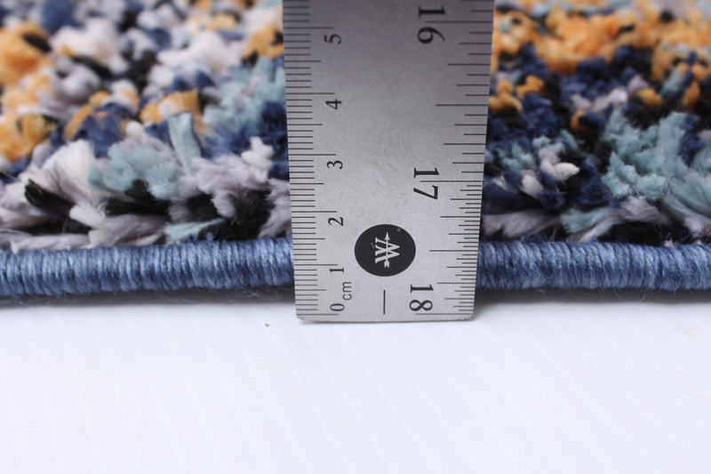 Paloma Marble Blue Area Rug - 8'0\" x 10'0\"