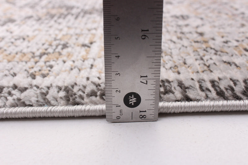 Leandra Taupe/grey Rug 8'0\" X 10'0\" Area Rug