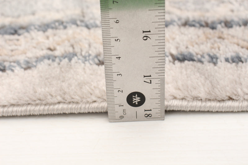 Octavian Bijar Ivory Area Rug - 6'7\" x 9'6\"