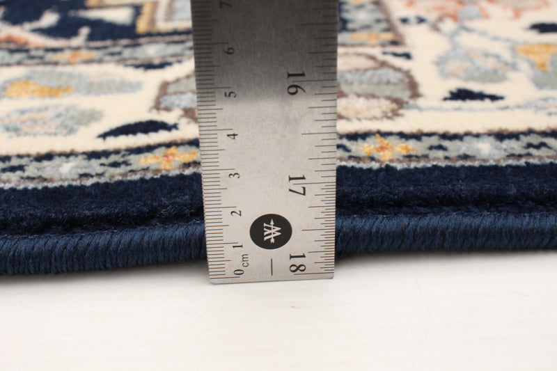 Quincy Aqua Area Rug - 2' 8\" x 10'