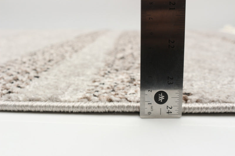 Vera Coastal Grey/Ivory Area Rug - 5'2\" x 7'5\"