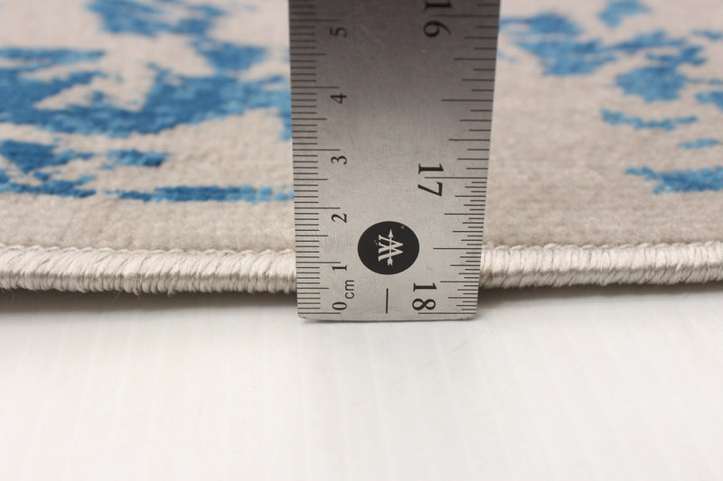 Corinne Blue 6'7\" x 9'6\" Area Rug