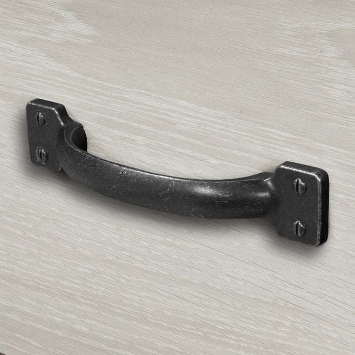 Ulysses Bookcase Headboard - Winter Oak