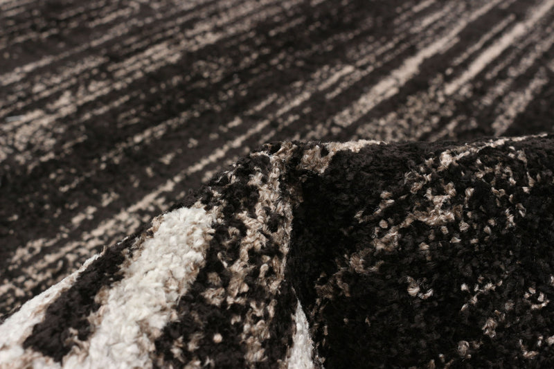 Vera Harmony Black Area Rug - 7'10\" x 10'5\"