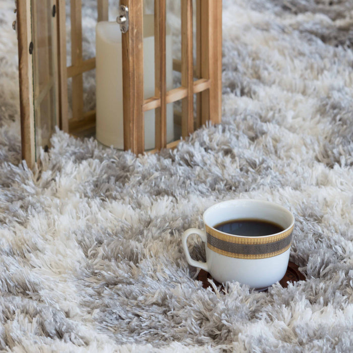 Ker Grey Lat 4x6 Area Rug