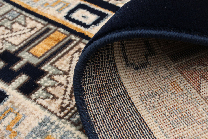 Quincy Navy Blue Area Rug - 2'8\" x 10'0\"