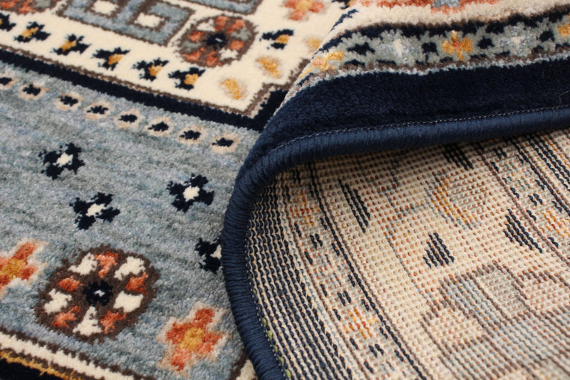 Quincy Aqua Area Rug - 2' 8\" x 10'