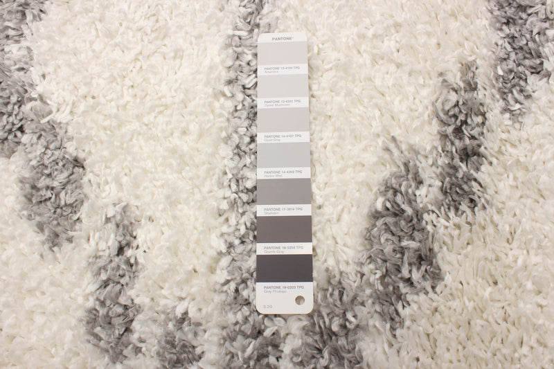 Helma Liv Cream Shag 6'7\" X 9'6\" Area Rug