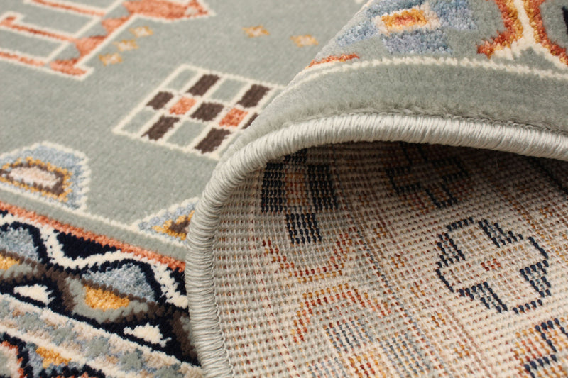 Quincy Teal Area Rug - 2'8\" x 10'0\"