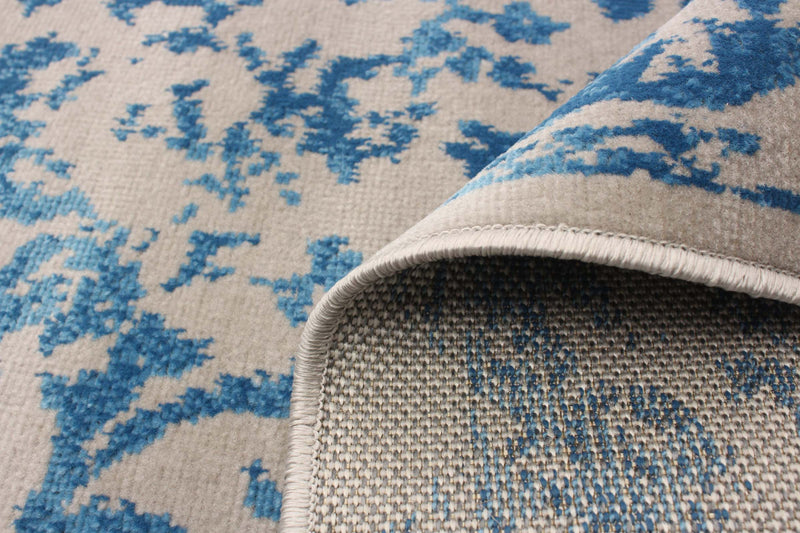 Corinne Blue 6'7\" x 9'6\" Area Rug