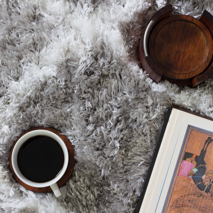 Ker Grey Lat 4x6 Area Rug