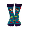 Brickley Bear Adult Socks - French Text Version