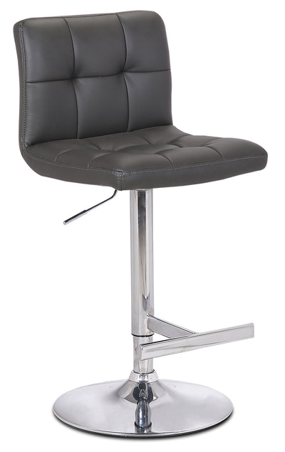 Cruz Grey Bar Stool - {Contemporary} style Bar Stool in Grey {Metal}